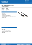 Eminent High Speed HDMI cable 1.5m