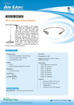 AirLive RG316-SNF-30 networking cable