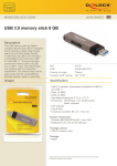 DeLOCK 8GB USB 3.0