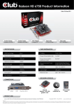 CLUB3D CGAX-67524I AMD Radeon HD6750 1GB graphics card