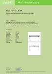 SUNNE 42-70-LED flat panel wall mount