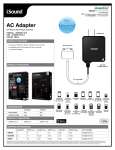 dreamGEAR i.Sound AC Adapter With Apple Pin