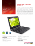 Viewsonic VNB105 netbook