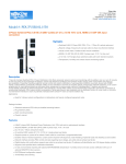 Tripp Lite PDU3VSR10L1530 power distribution unit PDU