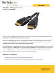 StarTech.com 40 ft High Speed HDMI Cable - M/M