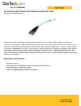 StarTech.com A50FBSTST5 fiber optic cable