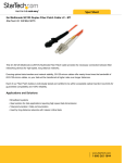 StarTech.com 50FIBLCMT5 fiber optic cable