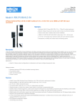 Tripp Lite PDU3VSR10L2130 power distribution unit PDU