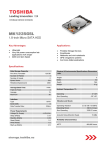 Toshiba MK1235GSL hard disk drive