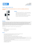 Tripp Lite PDU3VSR10L2120 power distribution unit PDU