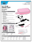 dreamGEAR 5 in 1 Gamer Pack for DSi