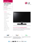 LG 32LD350 32" Full HD LCD TV