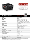 MS-Tech V-GO A6.2 power supply unit
