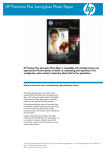 HP Premium Plus Semi-gloss Photo Paper