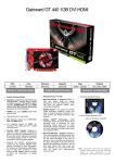 Gainward 2104 NVIDIA GeForce GT 440 1GB graphics card