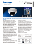 Panasonic WV-SF336 surveillance camera