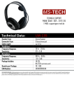 MS-Tech LM-135 headset