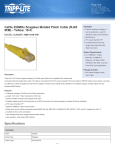 Tripp Lite Cat5e 350MHz Snagless Molded Patch Cable (RJ45 M/M) - Yellow, 10-ft.