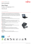 Fujitsu LIFEBOOK P771