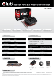 CLUB3D CGAX-66724I AMD Radeon HD6670 1GB graphics card