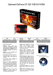 Gainward 4260183361930 NVIDIA GeForce GT 220 1GB graphics card