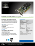 PNY VCQ400BLK-1 NVIDIA Quadro 400 0.5GB graphics card