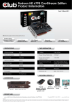 CLUB3D CGAX-67924 AMD Radeon HD6790 1GB graphics card