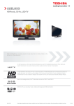 Toshiba 22EL833 LED TV