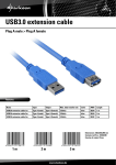 Sharkoon USB 3.0 M>F