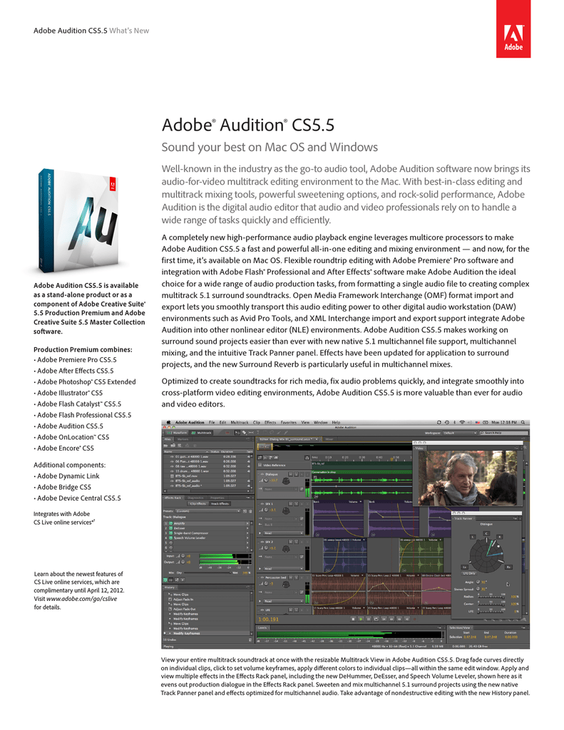 Adobe Audition Cs5 5 Mac