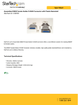 StarTech.com Assembled DB25 Female Solder D-SUB Connector with Plastic Backshell