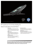 HP TouchSmart 610-1010me