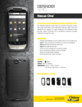 Otterbox Google Nexus One Defender Series Case
