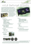 Axle 3D AX-GTS450/1GD5P8D2I NVIDIA GeForce GTS 450 1GB graphics card