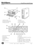 HP VS899UT Point Of Sale terminal