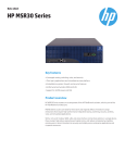 Hewlett Packard Enterprise A-MSR30-40