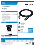dreamGEAR 1.8m HDMI M/M