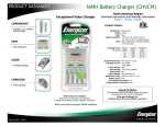Energizer NiMH Charger + 4 AA NiMH