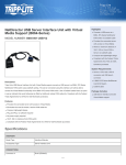 Tripp Lite NetDirector USB Server Interface Unit with Virtual Media Support (B064-Series)