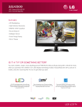 LG 32LV2500 31.5" Black LED TV