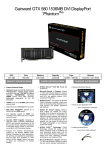Gainward 426018336-2098 NVIDIA GeForce GTX 580 1.5GB graphics card