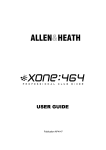 Allen & Heath Xone:464