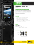 Otterbox MOT1-ATRIX-20-E4OTR mobile phone case