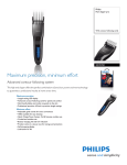 Philips Hair clipper pro QC5350/80