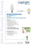 LogiLight ESL001 incandescent lamp