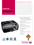 Viewsonic PJD5152 data projector