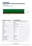 Integral 2GB DDR DIMM Kit