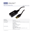 Cables Direct 15m USB 2.0 Active Repeater