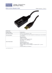 Cables Direct 10m USB 2.0 Active Repeater