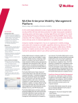 McAfee Enterprise Mobility Management, Prod+, 1Y, Gold, 51-100u